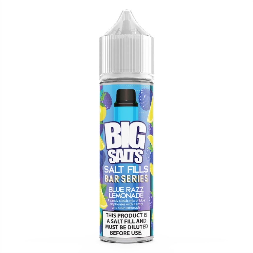 BIG SALTS 60ml Salt Fill - Blue Razz Lemonade - BIG SALTS - The Worlds ...